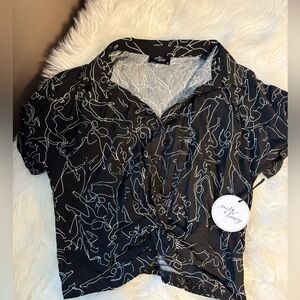 NWT milk and honey blouse